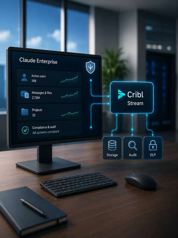 Cribl renforce la visibilité sur les usages de Claude Enterprise